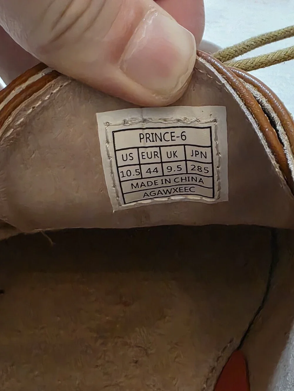 Bruno Marc Prince-6 Men's Oxford Dress Shoes Cap Toe Tan Brown Size Men's 10.5